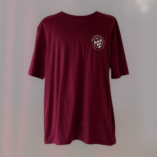 T-Shirt mit Backprint